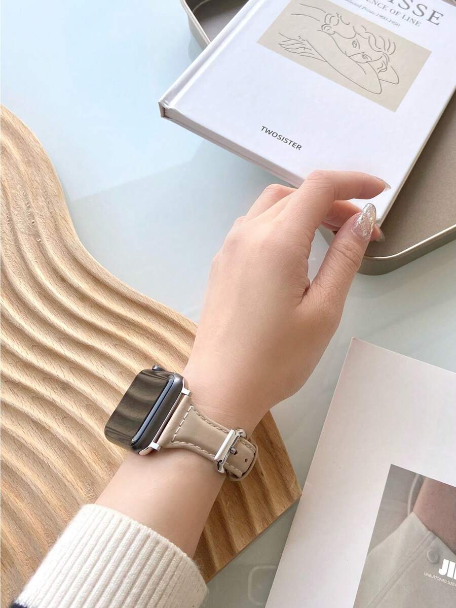1 قطعة سوار ساعة للرجال والنساء من الجلد البني الأنيق متوافق مع أحزمة ساعة أبل S8 S9 S10 بمقاسات 45مم 44مم 38مم 40مم 41مم 42مم 49مم 46مم، سوار ساعة ذكية رياضية لسلسلة/ألترا/SE/10/9/7/6/5/4/3/2/1، أحزمة ساعة أبل الأنيقة، سوار ساعة ذكية متوافق مع أحزمة ساعة